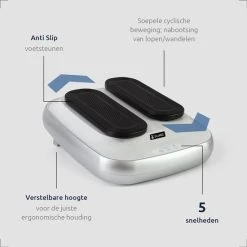 Nieuw ???? BluMill Circulation Leg Exerciser - Stoelfiets - Verbeterde Bloedcirculatie - Loopsimulator Met Afstandsbediening ⌛ -Rogelli Shop 550x550 631