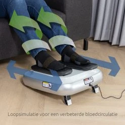 Nieuw ???? BluMill Circulation Leg Exerciser - Stoelfiets - Verbeterde Bloedcirculatie - Loopsimulator Met Afstandsbediening ⌛ -Rogelli Shop 550x550 633