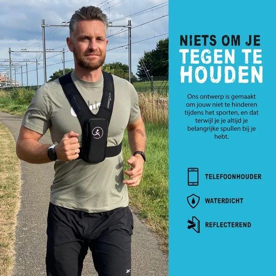 Kopen ???? Performancegear™ Performadegear™ Hardloopvest Met Waterdichte Telefoonhouder En Reflectie - Zwart - Training - Reflectievest - Training Uitrusting - Verlichting ???? 7 Kopen ???? Performancegear™ Performadegear™ Hardloopvest Met Waterdichte Telefoonhouder En Reflectie - Zwart - Training - Reflectievest - Training Uitrusting - Verlichting ???? - Afbeelding 7
