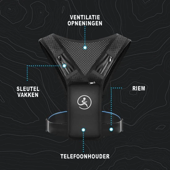 Kopen ???? Performancegear™ Performadegear™ Hardloopvest Met Waterdichte Telefoonhouder En Reflectie - Zwart - Training - Reflectievest - Training Uitrusting - Verlichting ???? 11 Kopen ???? Performancegear™ Performadegear™ Hardloopvest Met Waterdichte Telefoonhouder En Reflectie - Zwart - Training - Reflectievest - Training Uitrusting - Verlichting ???? - Afbeelding 11