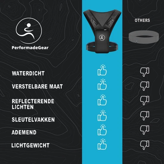 Kopen ???? Performancegear™ Performadegear™ Hardloopvest Met Waterdichte Telefoonhouder En Reflectie - Zwart - Training - Reflectievest - Training Uitrusting - Verlichting ???? 13 Kopen ???? Performancegear™ Performadegear™ Hardloopvest Met Waterdichte Telefoonhouder En Reflectie - Zwart - Training - Reflectievest - Training Uitrusting - Verlichting ???? - Afbeelding 13