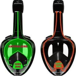 Korting ???? Atlantis Full Face Mask - Snorkelmasker - Volwassenen - Zwart - S/M ⭐ -Rogelli Shop 550x555 15