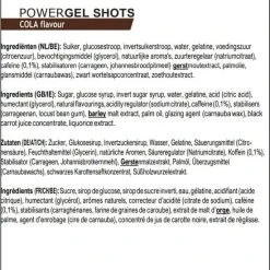 Coupon ???? PowerBar Powergel Shots Cola (met Cafeïne) - 24 X 60 G ???? -Rogelli Shop 550x556 2