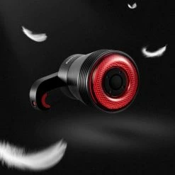 Beste deal ???? Rockbros Slim Fiets Achterlicht, Automatische Rem Sensor, IPx6 Waterdicht LED, Via USB Opladen, Met Zadelbevestiging, Slimme Fietsverlichting ???? -Rogelli Shop 550x557 13