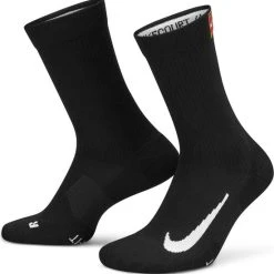 Flash-uitverkoop ⭐ Nike Court Multiplier 2 Paar Tennissokken - Zwart | Maat: S-34/38 ????