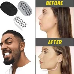 Goedkoop ???? MB Supps® Kaaklijn Trainer - Jawline Exercise - 2 Kaaklijn Trainers Met Opbergdoosje - Facial Toner - Kaakspier Trainer ⭐ -Rogelli Shop 550x558 5