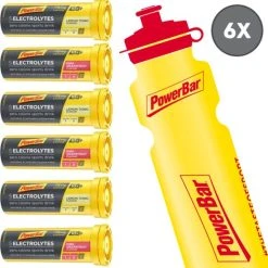 Beste recensies van ???? PowerBar Sportdrank Electrolyte Tabs - Lemon Tonic (3x) & Pink Grapefruit (3x) - Met 5 Elektrolyten - Met Cafeïne - 6 X 10 Tabletten (inclusief GRATIS PowerBar Bidon) ????