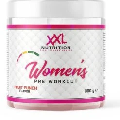 Korting ???? XXL Nutrition ???? Women's Pre Workout - Fruit Punch - 300 Gram ✨