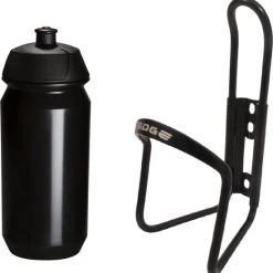 Aanbiedingen ???? Bidonhouder Met Bidon Tacx 500cc - Zwart - Aluminium Racefiets Mountainbike ❤️