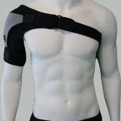 Uitgang ???? Verstelbare Schouderbrace 'FlexLock 3' | Rechts Dragend | Universele Maat | Man én Vrouw | BraceFox™ ????