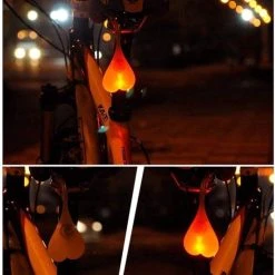 Uitgang ✔️ Cheaperito Fiets Achterlicht Slingerende Balzak I Fietslamp Balzak I Fiets Achterlicht I Fietsverlichting I Rood Achterlicht ????