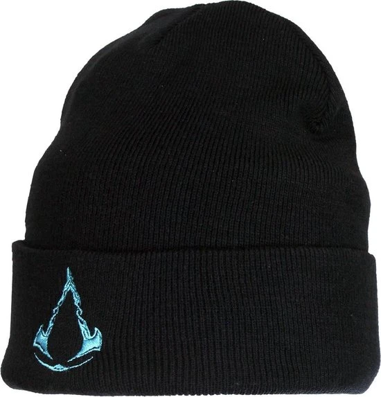Nieuw ???? Difuzed Assassin's Creed Beanie Muts Valhalla Logo Zwart ✔️ 2 Nieuw ???? Difuzed Assassin's Creed Beanie Muts Valhalla Logo Zwart ✔️ - Afbeelding 2