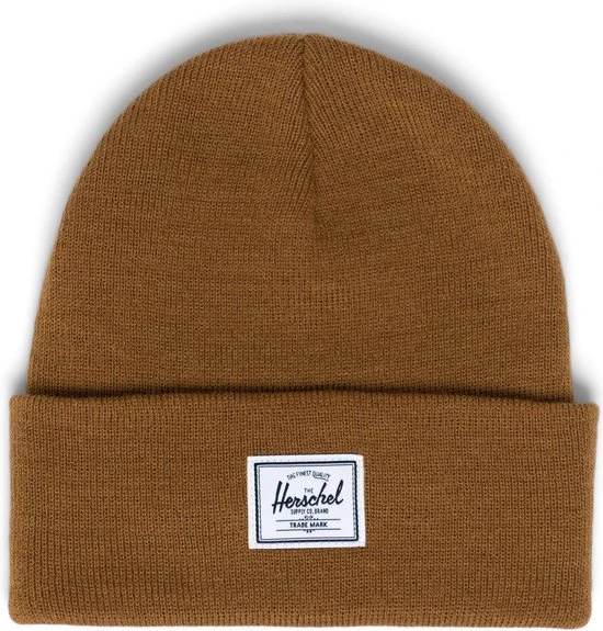 Beste deal ⌛ Elmer - Rubber / De Bestselling Herschel Beanie - Muts / Warme En Zachte Rib Knit / 100% Acryl / Met Levenslange Fabrieksgarantie / Limited Lifetime Warranty / Bruin ???? 1 Beste deal ⌛ Elmer - Rubber / De Bestselling Herschel Beanie - Muts / Warme En Zachte Rib Knit / 100% Acryl / Met Levenslange Fabrieksgarantie / Limited Lifetime Warranty / Bruin ????