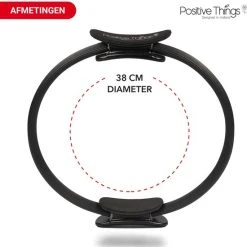 Nieuw ❤️ Positive Things Pilates Ring - Yoga Ring - Yoga Wiel - Hoogwaardige Fitness Ring ???? -Rogelli Shop 550x576