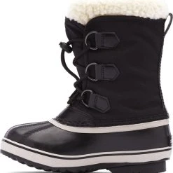 Uitgang ???? Sorel Yoot Pac Nylon Wp Meisjes/Jongens Winterboots - Black - Maat 38 ???? -Rogelli Shop 550x577