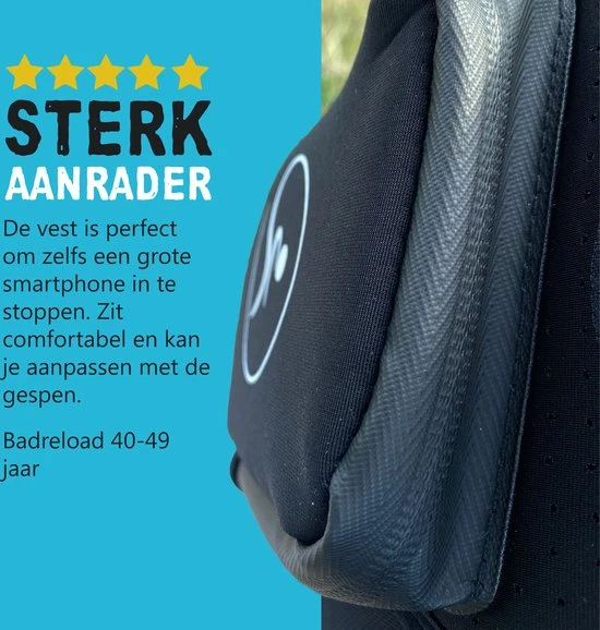 Kopen ???? Performancegear™ Performadegear™ Hardloopvest Met Waterdichte Telefoonhouder En Reflectie - Zwart - Training - Reflectievest - Training Uitrusting - Verlichting ???? 14 Kopen ???? Performancegear™ Performadegear™ Hardloopvest Met Waterdichte Telefoonhouder En Reflectie - Zwart - Training - Reflectievest - Training Uitrusting - Verlichting ???? - Afbeelding 14