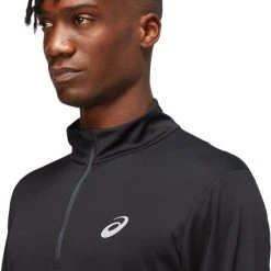Flash-uitverkoop ???? Asics Sportshirt - Maat L - Mannen - Zwart ⌛ -Rogelli Shop 550x579 3
