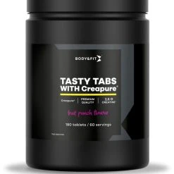 Begroting ???? Body & Fit Creapure Tasty Tabs - Creatine - 180 Tabletten ????