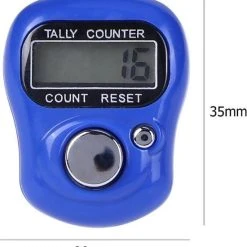 Kopen ???? Firsttee Digitale Scoreteller - Compact - Teller - Personenteller - Handteller - Counter Strike - Tally Counter - Golf Sport - Slagenteller - Golf Accessoires - Golftrainingsmateriaal - Golf Training - Golftrolley - Cadeau - Golfset - Donkerblauw ???? -Rogelli Shop 550x593 1