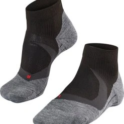 Promo ???? FALKE RU4 Endurance Cool Short Hardloopsokken Kort Zacht Antizwet Atiklit Kleurrijk Zonder Motief Vochtregulerend Optimale Pasvorm Ademend Sneldrogend Zwart Heren Sportsokken - Maat 46-48 ???? -Rogelli Shop 550x598 3