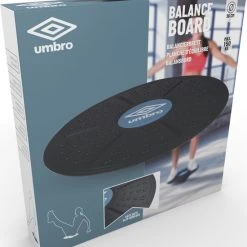 Promo ✔️ Umbro Balansbord - Evenwichtstrainer - 36 X 5,5 CM - Balans- En Krachttraining - Zwart/Blauw ???? -Rogelli Shop 550x600 3