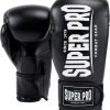 Goedkoopste ???? Super Pro Combat Gear Champ (kick)bokshandschoenen Zwart/Wit 16oz ????