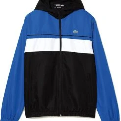 Uitgang ???? Lacoste Colorblock Hooded Trainingspak Mannen - Maat S ???? -Rogelli Shop 550x622 4