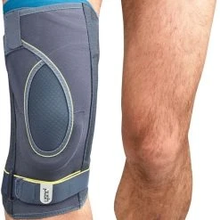 Flash-uitverkoop ⭐ Push Sports Kniebrace - Donkergrijs - Maat L ???? -Rogelli Shop 550x631