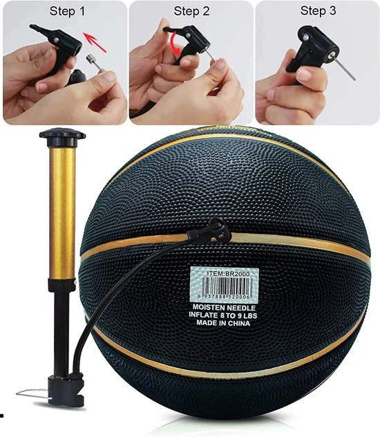 Beste deal ???? Merkloos Basketbal - Maat 7 - Indoor/Outdoor - Rubberen Basketbal Met Pomp - Volwassenen/Kinderen - Straat Basketbal ???? 3 Beste deal ???? Merkloos Basketbal - Maat 7 - Indoor/Outdoor - Rubberen Basketbal Met Pomp - Volwassenen/Kinderen - Straat Basketbal ???? - Afbeelding 3