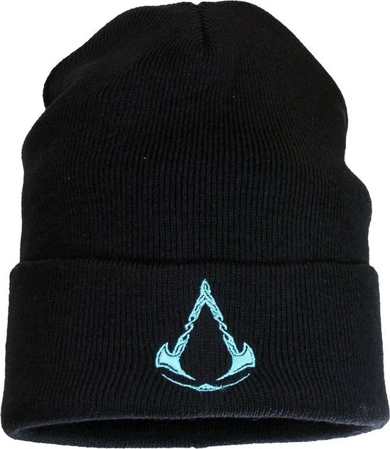 Nieuw ???? Difuzed Assassin's Creed Beanie Muts Valhalla Logo Zwart ✔️ 1 Nieuw ???? Difuzed Assassin's Creed Beanie Muts Valhalla Logo Zwart ✔️