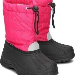 Begroting ???? Playshoes Winterlaarzen Met Trekkoord Kinderen - Roze - Maat 20-21 ???? -Rogelli Shop 550x643 1