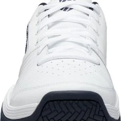 Goedkoopste ???? K-Swiss Court Express HB Sportschoenen - Maat 43 - Mannen - Wit/navy ???? -Rogelli Shop 550x645 2