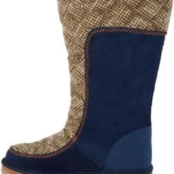 Coupon ???? Sorel The Campus Tall - Snowboots - Vrouwen - Maat 36 - Blauw/ Beige ✨ -Rogelli Shop 550x645