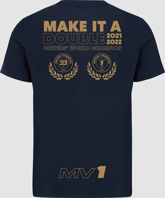 Top 10 ???? Max Verstappen Wereldkampioen 2022 T-Shirt Maat L - Formule 1 2022 - Red Bull Racing - ⌛ 1 Top 10 ???? Max Verstappen Wereldkampioen 2022 T-Shirt Maat L - Formule 1 2022 - Red Bull Racing - ⌛