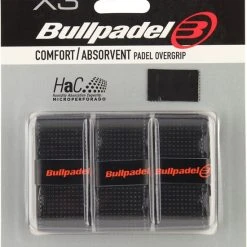 Beste deal ✔️ Bullpadel Padel Racket Overgrip Zwart - 3 Stuks ❤️