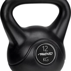 Top 10 ???? Avento Kettlebell - 12 Kg - Zwart ????