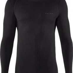 Beste deal ???? FALKE Warm Tight Fit Slim Fit Base Layer Top Met Lange Mouwen Sneldrogende Thermo Ademend Thermo-Ondergoed Zwart Heren Underwear - Longsleeve - Maat L ???? -Rogelli Shop 550x674 1