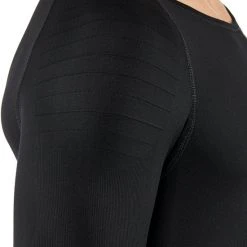 Beste deal ???? FALKE Warm Tight Fit Slim Fit Base Layer Top Met Lange Mouwen Sneldrogende Thermo Ademend Thermo-Ondergoed Zwart Heren Underwear - Longsleeve - Maat L ???? -Rogelli Shop 550x681 1