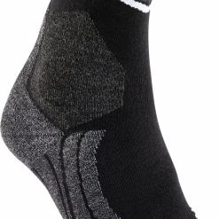 Top 10 ???? FALKE SK2 Skisokken Dik Versterkt Zonder Patroon Met Medium Vulling Kniehoog En Warm Om Te Skiën Dik Winter Merinowol Zwart Dames Wintersportsokken - Maat 37-38 ???? -Rogelli Shop 550x682 2