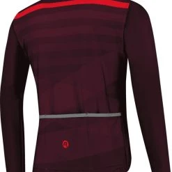 Goedkoopste ???? Rogelli Stripe Winterjack - Fietsjack Heren - Bordeaux/Paars/Rood - Maat L ???? -Rogelli Shop 550x686 3