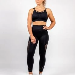 Groothandel ???? JT Supply – Power – Sportlegging Dames High Waist – Sportbroek Dames – Sportkleding Dames – Hardloopbroek Dames – Tiktok Legging – Yogalegging Dames – Fitness Legging – Yoga Kleding Dames - Zwart ???? -Rogelli Shop 550x687 11