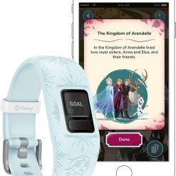 Korting ???? Garmin Vívofit Jr2 - Kids Activity Tracker - ©Disney - Frozen Elsa ???? -Rogelli Shop 550x691 4