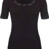 Beste deal ???? Ten Cate Dames Thermo ???? Shirt Korte Mouw - Kant - S - Zwart ????