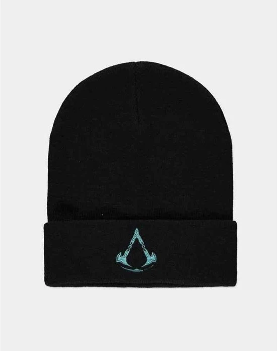 Nieuw ???? Difuzed Assassin's Creed Beanie Muts Valhalla Logo Zwart ✔️ 6 Nieuw ???? Difuzed Assassin's Creed Beanie Muts Valhalla Logo Zwart ✔️ - Afbeelding 6