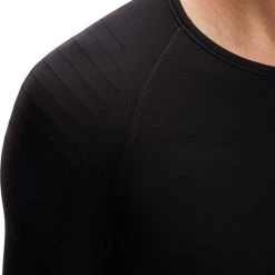 Beste deal ???? FALKE Warm Tight Fit Slim Fit Base Layer Top Met Lange Mouwen Sneldrogende Thermo Ademend Thermo-Ondergoed Zwart Heren Underwear - Longsleeve - Maat L ???? -Rogelli Shop 550x703