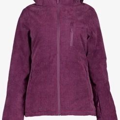 Hete verkoop ???? Mountain Peak Dames Ski-jas Van Ribstof - Paars - Maat M ✨