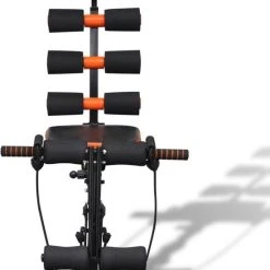 Goedkoop ???? GS Quality Products GS Fitnessbank 6-in-1 - Halterbank - Buikspierbank - Met Weerstandsbanden ???? -Rogelli Shop 550x726 1