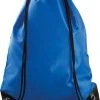Groothandel ⌛ Merkloos Sport Gymtas/draagtas In Kleur Kobalt Blauw Met Handig Rijgkoord 34 X 44 Cm Van Polyester En Verstevigde Hoeken ????