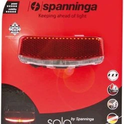 Uitgang ✔️ Spanninga Solo Xb - Achterlicht - Aan/uit - Rood ⭐ -Rogelli Shop 550x746