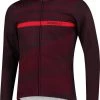 Goedkoopste ???? Rogelli Stripe Winterjack - Fietsjack Heren - Bordeaux/Paars/Rood - Maat L ????